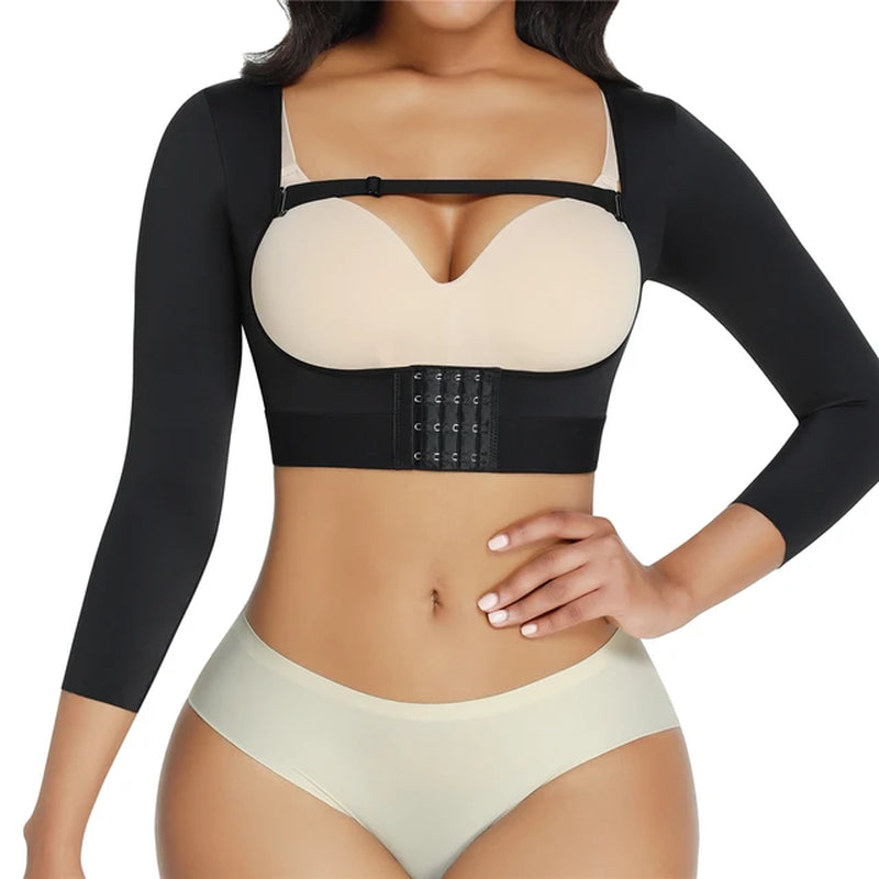 Fajas Colombianas Postsurgical Arm Compression Women'S Garment Shapewear Tops Corset Fat Slimming Bodysuits